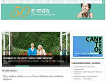 Tablet Screenshot of 50emais.com.br